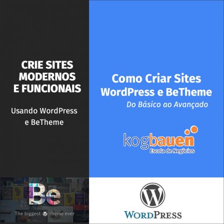 Como Criar Sites Usando WordPress: do zero ao avançado com BeTheme